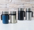 Imported 316 Jingbang Stainless Steel Thermos Tea Mug With Handle and Filter Insulated Tea Cup Thermos Cup for Office Hot and Cold Tea Coffee Cup. 