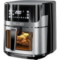 Geepas Air Fryer 1700W -Hot Air Fryers, 5 Litres Electric Air Cooker With Digital Touch Screen & Preheat, 60 Minute Timer, Led Display, Auto Shut Off"Min 1 year manufacturer warranty". 