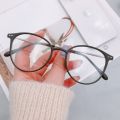 JIUERBA Eyewear Round Myopia Eyeglasses Frames Anti Radiation Replaceable Lens Computer Eyeglass for Men and Women Optical Glasses. 