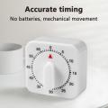 Kitchen Timer Rotary Switch Alarm Timer Sound Reminder Mechanical Timer. 