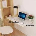 Wall Mount Foldable Laptop Table/space saving laptop table /Floating Study/ Folding Dining Shelf table furniture table . Imported quality table for house use. 