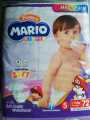 MARIO BABY DIAPER SIZE-5 XL +14KG (72 PCS PACK). 