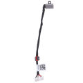 1Pc DC power jack cable socket for dell Inspiron 5551 5555 5558 5559. 