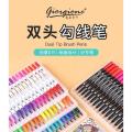 Giorgione dual brush pen set. 