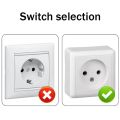 Anti Electric Shock Plugs Protector  Kids Safety Plug Two-hole Plug Protective Cover  Kids Baby Care Safe Socket Guard Protection  Children's Safety Electrical Outlet Cover. 