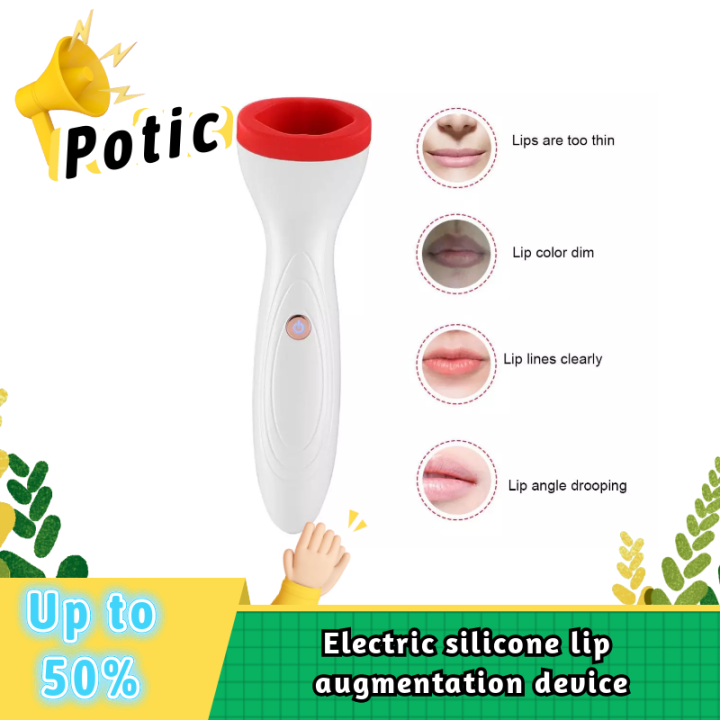 USB Rechargeable Automatic Lip Plumper Inst ent Electric Lip Enhancer Plumping Device