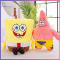 BENNETTGC 50cm Soft Creative Children Gift Stuffed Cartoon SpongeBob Patrick Toy Sofa Pillow Plush Doll. 