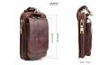 Phone Bag For Iphone 14 13 12 11 Pro Max XS Max 6 6S 7 8 Plus Genuine Leather Waist Bags Cover Case For Samsung Bussiness Men. 