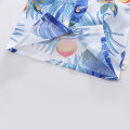 Elegantstunning Boys Short Sleeves Shirt Suit Summer Beach Casual Tops Shorts Two-piece Set For 2-6 Years Old Kids. 