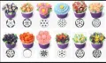 Stainless Steel Cake Nozzles Russian Icing Piping Dessert Cream Pastry Tips Nozzles Decorating Tools. 