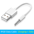 Suitable for Ipod SHUFFLE Data Cable USB Mp3 Charg 3, 4, 5, 6 7Th Generation Charger Wire. 