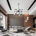 Sputnik Sphere Chandelier Modern Unique Decorative Designed Hanging Ceiling 12 Heads E27 Bulb Fixture Pendant Chandelier Satellite Styled Light. 