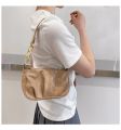 Fashion Soft PU Leather Cloud Bag One-shoulder Handbag Women's Crossbody Bags Armpit Cloud Fold Bag 1Pcs. 