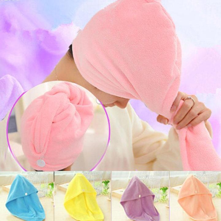Quick%20Dry%20Towel%20Hair%20Drying%20Terry%20Hat%20Quick%20Dryer%20Water%20Absorbent%20Shower%20Turban%20Fast%20Magic%20Hair%20Wrap%20with%20Button%20Wrapped%20Bath%20Cap%20-%20Image%204