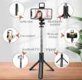 Tiktok, sketch and Art drawing, and YouTube videos creator Compatible Compact Lightweight Mobile Smart Phone Tripod Stand - Black. 