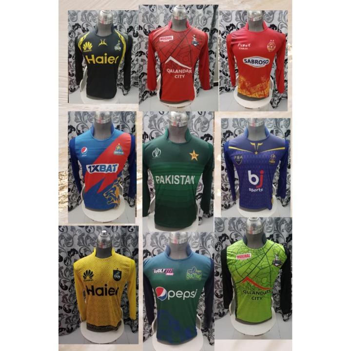 Buy Any 2 From 9 Cricket PSL 2023  | Lahore Qalandar Red & Green | Quetta | Islamabad | Multan Sultan | Peshawar Black & Yellow | Karachi | Pakistan T-Shirt In Rs 550 Free Delivery