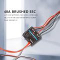 40A Brushed ESC Electronic Speed Controller for C24 C34 MN D90 MN99S MN86S RC Car Upgrade Parts. 