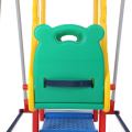 Kids Swing Playground Children Play Area Garden with Double Swing for Outdoor and Indoor Zoo Made of Plastic. 