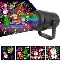 Snowflake Laser Lights Garden Party Projector Santa Claus Vacation Lights Christmas Projector Santa Claus Garden Lighting Stage Rotating LED Lights Christmas Laser Projector. 