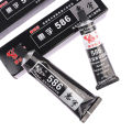Car Sealant Glue 586 Black Silicone Free-Gasket Automobile Sealant Repairing Glue Adhesive Waterproof Oil Resistance Sealant. 