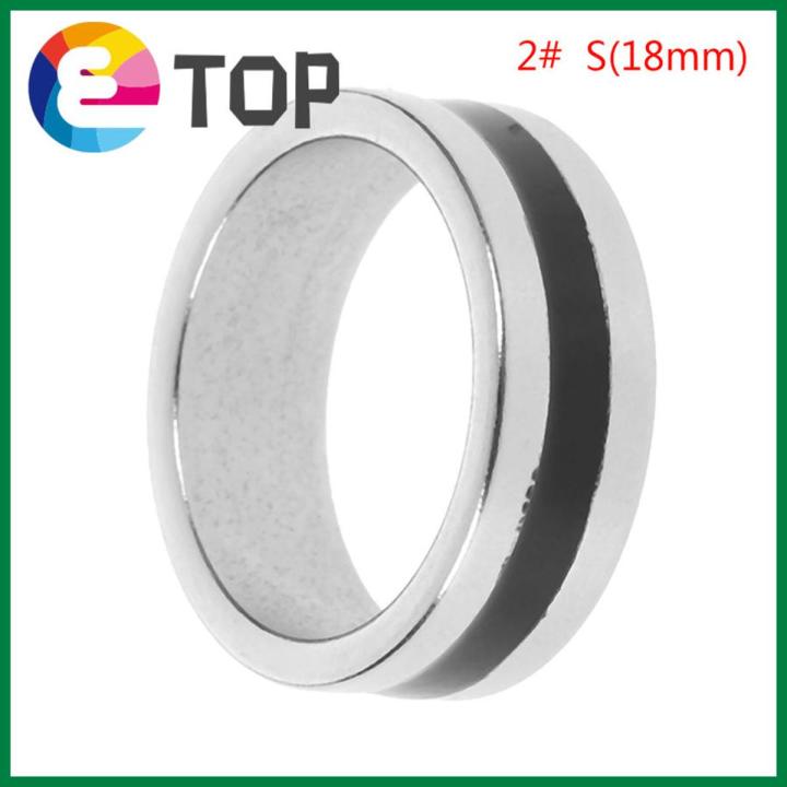【ETOP】 1Pc Strong magnetic ring magic tricks pro magic props tool 18mm/19mm/20mm/21mm