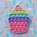 Cup Cake Pop Fidget Toys Push Pop Bubble Fidget Sensory. 