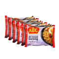 Pack of Indonesian Noodles - Instant Noodles - Hot And Spicy Noodles - Instant Fried Noodles - Flavour Noodles - Fiery Noodles - Abc Noodles 6 Mi Instant Goreng - Flavour Noodles In One Pack - Instant Spicy Noodles Family Pack. 