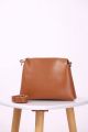 Versatile Collection of 3Pcs Stylish Ladies Handbags With Long Shoulders & Stylish Designs Ladies Hand Bags for Girls, Casual Women PU Leather Handbag Fashionable Large Capacity Crossbody & Shoulder Bags, Women Purse Handbag 3Pcs Handbag [GREY BAG]. 