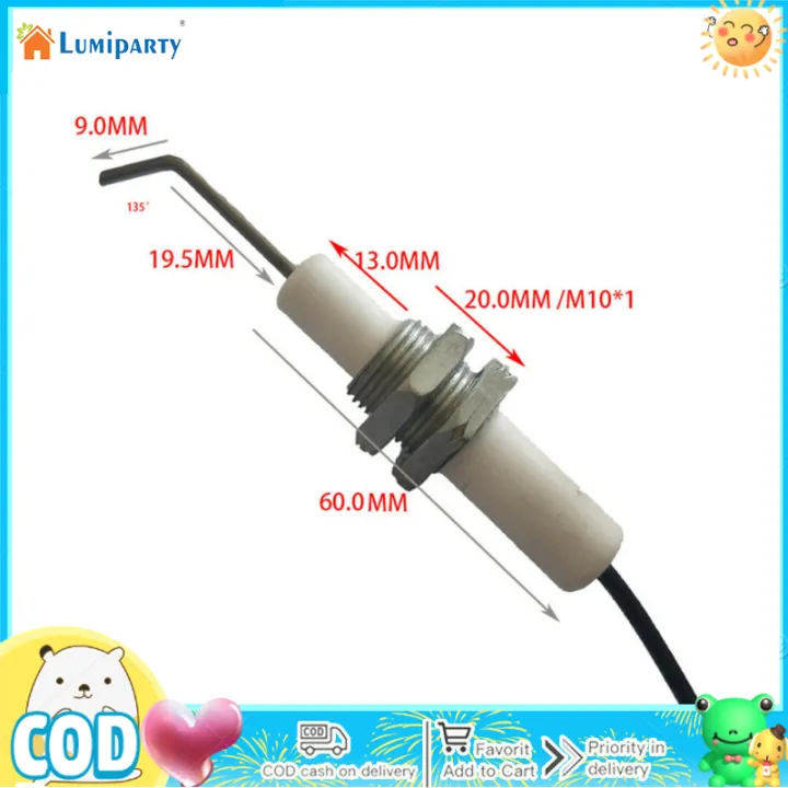 【ZOSR】Propane Push Button Piezo Igniter Kit Universal Electronic Ignition Device For Gas Grill Heater Stove