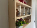 Wood Spice Rack Countertop 45cm | Kitchen Storage | Wall Spice Shelf Organizer. 