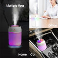 Vocoal Humidifier Air Humidifier Nano Diffuser Car Humidifier Ultrasonic Humidifier Cool Fine Mist Humidifier USB Humidifier With 7 Colors LED Lights for Home Office Car Yoga Spa. 
