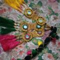 Punjabi Girls stylish Paranda Designs Traditional and  Colorful. 