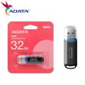 ADATA USB 2.0 Flash Disk C906 Memory Stick 8GB 16GB 32GB 64GB USB Flash Drive White Black Mini Portable Pen Drive For Computer. 