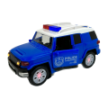 Police Stunt Car Cool Light Bilateral Door Opening Car With Light & Sound Toy for Children. 