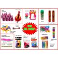 Pack of 15 Birthday Decoration Items Deal - 03 Complete Birthday Decoration Items. 