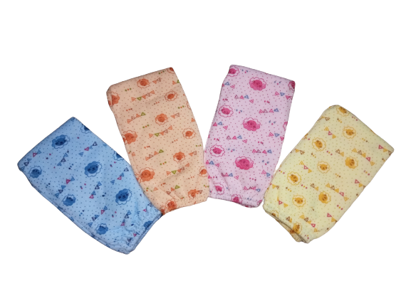 Pack of 2 - Toddler Kids Warm Trouser (Size: M - Length: 15 inch) Pajama for Winters