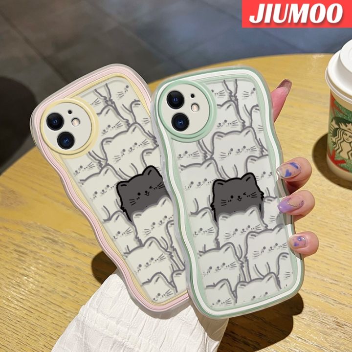 JIUMOO%20For%20Huawei%20P20%20P20%20Pro%20Case%20Cute%20Cartoon%20Funny%20White%20Cats%20TPU%20Casing%20Soft%20Protective%20Cover%20Simple%20Solid%20Candy%20Color%20Shockproof%20Wave%20Edge%20Phone%20Cases%20-%20Image%206