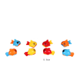 YueYangSport Baby Bath Time Fun Floating Fish Mini Fishing Set Bathtub Baby Bath Toys with Fishing Rods. 