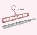 Multi port 360 Rotation Plastic Storage Clothes Hanger Space Saving Hanger Organizer Multipurpose Cloth Cloths. 
