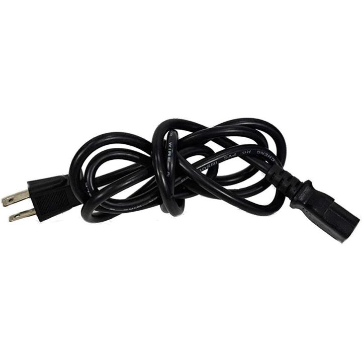 AC Power Cord Compatible with Pyle 300 Watt Bluetooth 6.5#39;#39; Portable PA Speaker System (PWMAB250BK, PWMAB250RD, PWMAB250OR)