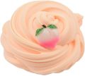 Best Scented Peach Fluffy Slime With Borax Powder. 