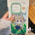 Cute Labubu Couples Funny Painting Cartoon LABUBU Case Compatible for IPhone 16 15 12 13 14 11 Pro Max XR X 7Plus XS Max 7 16 15 14 8 Plus SE 2020 Trend Brand Transparent Soft Case. 