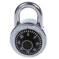 Master Coded Lock 50mm With Round Fixed Dial Combination Padlock Defender. 