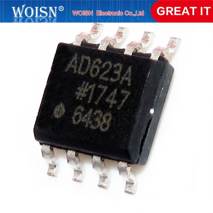 1pcs/lot New AD623A AD623AR AD623ARZ SOP-8 Instrumentation amplifier IC In Stock