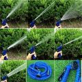 Garden Pipe 50 Feet - Car Washer - Water Hose Pipe with Hand Shower - Expandable Stretch Hose Pipe with Spray Gun motor pumps. 