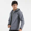 Grey Soft-Shell Jacket. 