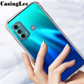 Casinglee for Motorola G60 case Soft Transparent Airbag Full Protection clear Back Cover Moto G60 Phone cases cover For girls and Boys. 
