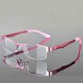 semi-rimless glasses  frame  classic  optical  eyeglasses half frame for men/women  durable rectangular  spectacles frame clear lens. 
