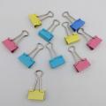 MULTICOLORS 2 INCH SIZE BINDER CLIPS ( PACK OF 10 ). 