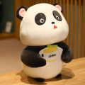 Cute chubby panda pillow plush toy small doll doll doll Chinese style special gift souvenir. 